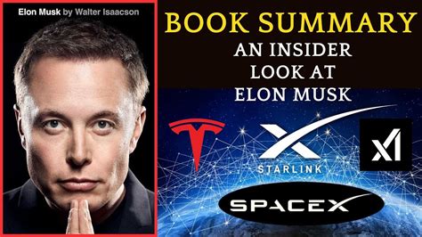 Book Summary Elon Musk : the life and achievements of Elon Musk by Walter Isaacson | AudioBook ...