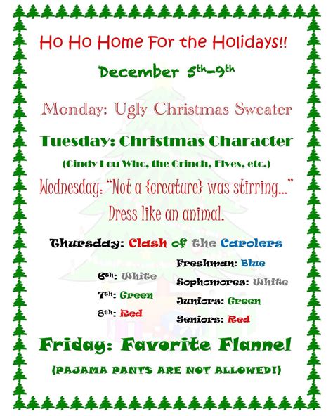 christmas dress up days! #characterdayspiritweek christmas dress up days! | Christmas dress up ...