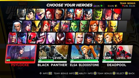 The best Marvel Ultimate Alliance 3 characters to create your dream ...