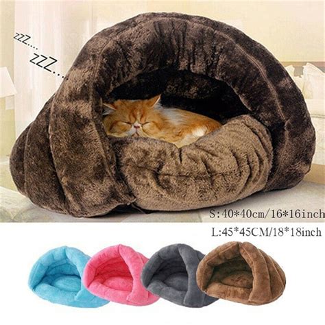 Load image into Gallery viewer, Cosy Heated Cat Cave Bed