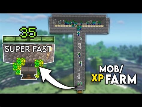 Minecraft: EASY MOB XP FARM TUTORIAL! 1.19 (Without Mob Spawner)