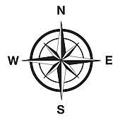 Map Compass Clip Art - ClipArt Best