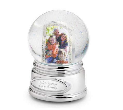 Picture Perfect Musical Photo Snow Globe (Free Customization) - Things Remembered | Photo snow ...