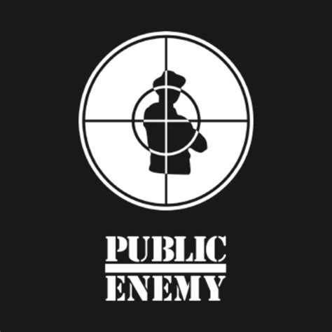 PUBLIC ENEMY | HIPHOP | LOGO FRONT & BACK - Public Enemy - T-Shirt | TeePublic