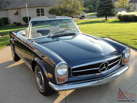 1970 Mercedes-Benz 280SL Pagoda W113 Medium Blue/Parchment,Auto With Both Tops!!