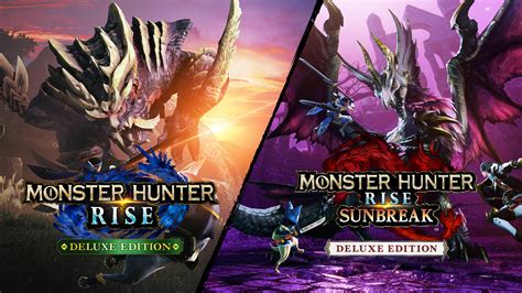 Monster Hunter Rise + Sunbreak Deluxe for Nintendo Switch - Nintendo ...