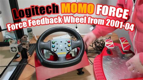 Logitech MOMO FORCE [Unboxing a 19 Year Old Force Feedback Wheel in 2020] - YouTube