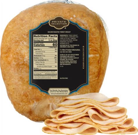 Private Selection® Golden Brown Turkey Breast Fresh Sliced Deli Meat, 1 ...