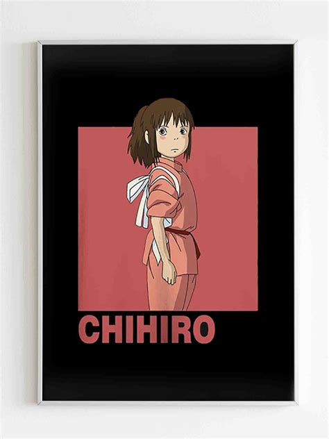 Chihiro Ogino Sen And Chihiro Is Spiriting AwayPoster