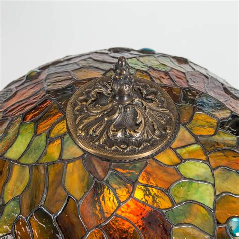 Stained glass Tiffany dragonfly lamp shade