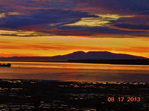 Sleeping Lady Mountain as seen from Anchorage looking to the west