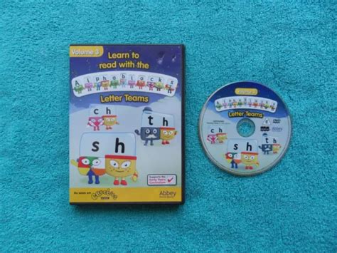 LEARN TO READ WITH THE ALPHABLOCKS LETTER TEAMS volume 3 - dvd EUR 7,86 - PicClick IT