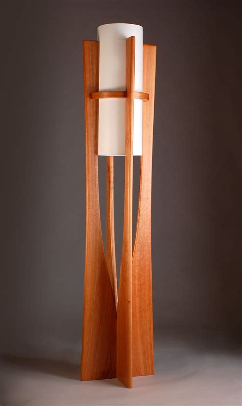 Apollo by Kyle Dallman (Wood Floor Lamp) | Artful Home | Wood lamp design, Wooden lamps design ...