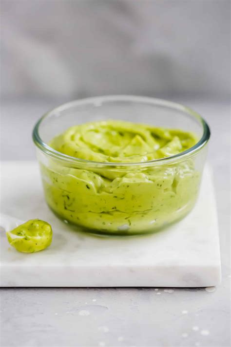 Whole30 Creamy Avocado Sauce - Primavera Kitchen