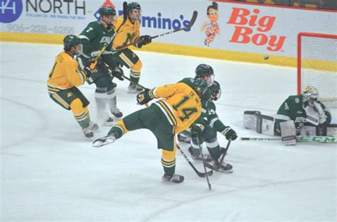 Bemidji State finishes sweep of Northern Michigan University Wildcats hockey team with 2nd ...