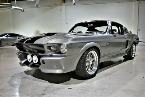 1968 Ford Mustang Fastback Eleanor 840 Miles Grey Fastback 427 V8 6 ...