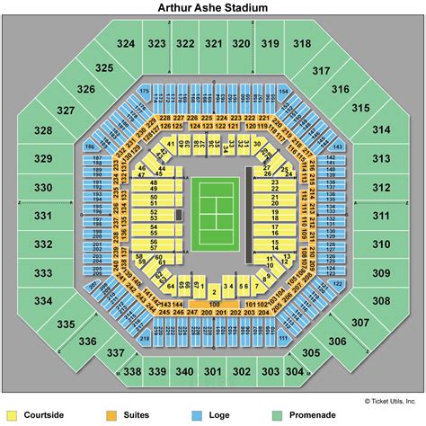 Arthur Ashe Stadium Seating