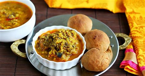 Dal Baati recipe | Masala Dal baatiJeyashri's KitchenDal Baati recipe | Masala Dal baati ...