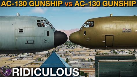 AC-130 Gunship vs AC-130 Gunship: Dogfight? | DCS - YouTube