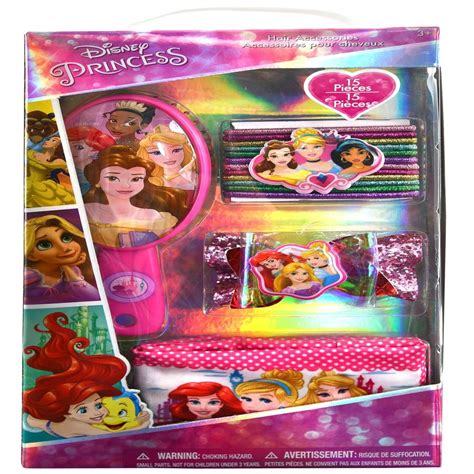 Disney Princess Hair Accessories Set Collection Fashion Party Favor For Girls - Walmart.com