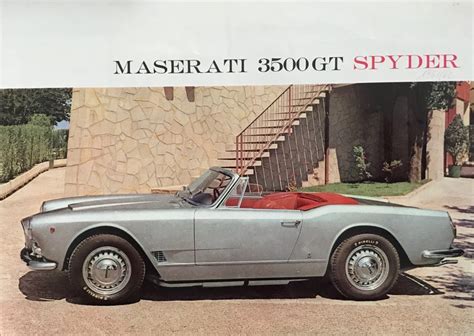 MASERATI 3500 GTI VIGNALE SPYDER - Scuderia Azzurra