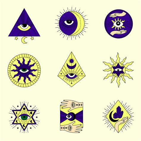 A set of esoteric symbols by Daria on Dribbble