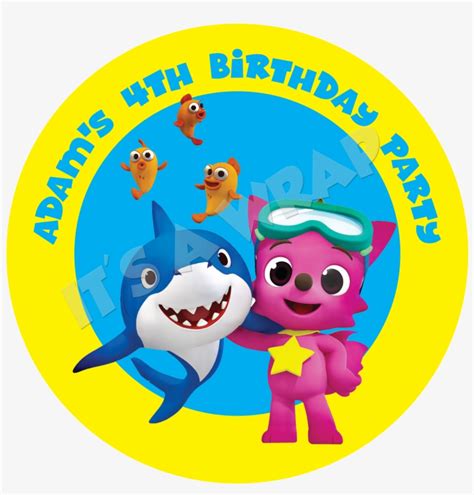 Baby Shark Printable Stickers