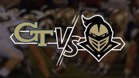 Georgia Tech vs UCF Gasparilla Bowl Showdown