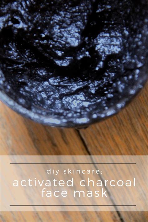 DIY Activated Charcoal Facemask ⋆ Made With Lev