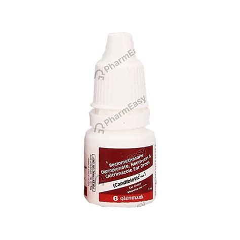 Candibiotic Plus Bottle Of 5ml Ear Drops - Uses, Side Effects, Dosage, Composition & Price ...