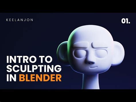 Free Video: Blender Sculpting Tutorial for Beginners - Stylized Head Sculpt from Keelan Jon ...