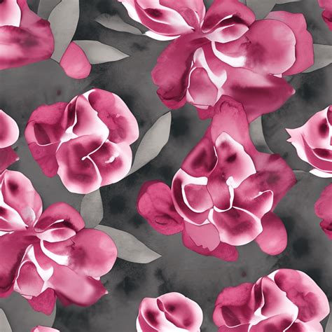 Romantic Floral Wrapping Paper · Creative Fabrica