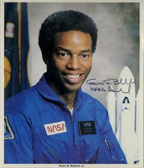 USAF Major Guion S. Bluford, Jr. - First Black Astronaut - The Mitchell Collection of African ...