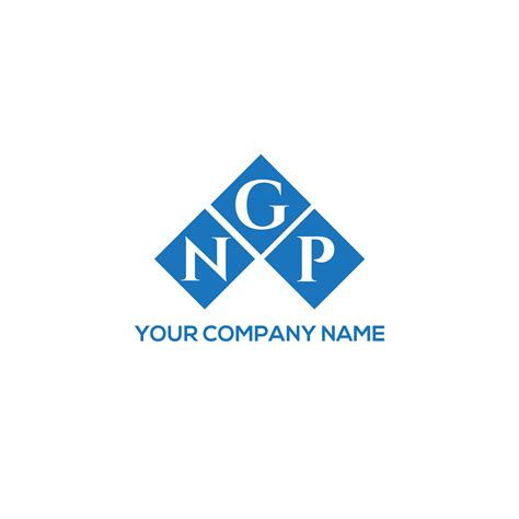 NGP letter logo design on WHITE background. NGP creative initials letter logo concept. NGP ...