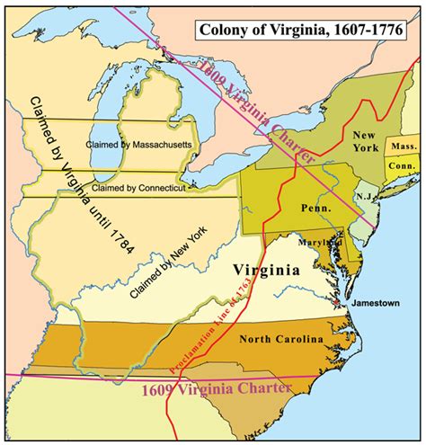 Colony of Virginia - 1607-1776