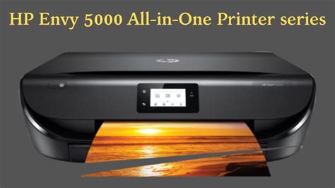 Reset HP Envy 5000 All-In-one Printer Series To Factory