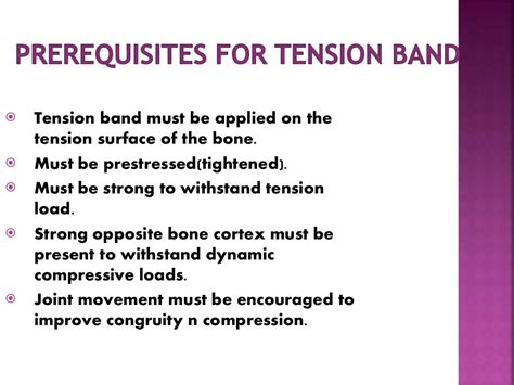 Principle of tension band wiring n its application