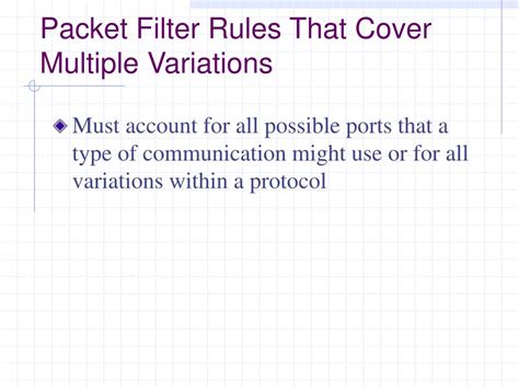 PPT - Packet Filtering PowerPoint Presentation, free download - ID:341009