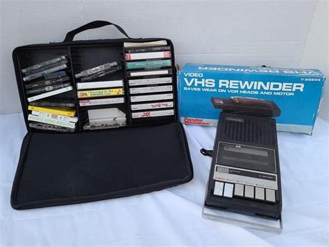 Cassette Tape & VHS Rewinder | #4604634321