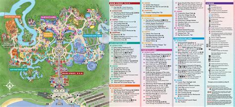 Disney Florida Map Magic Kingdom - Denise Guenevere