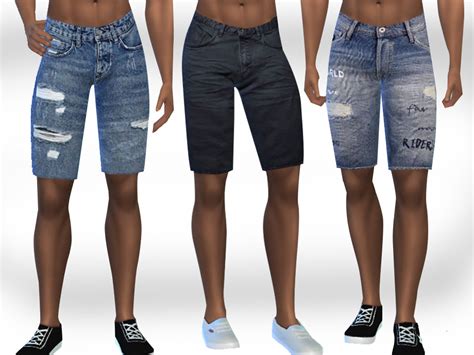 The Sims Resource - Men Casual Shorts