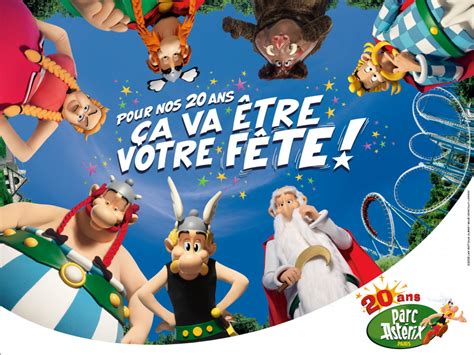 Le parc astérix fête ses 20 ans - Sortiraparis.com