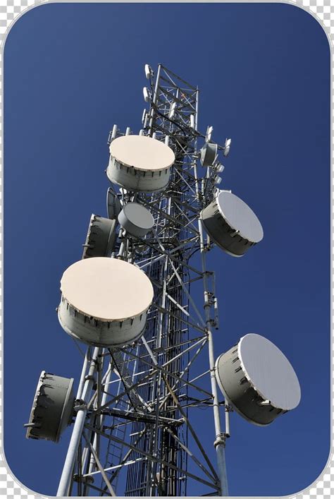 Microwave Antenna Telecommunications Tower Microwave Transmission Radio ...