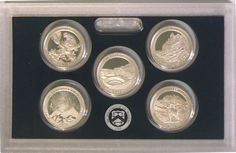 2012 SILVER QUARTER PROOF SET * 5 Coin U.S. Mint Proof Set - $47.99