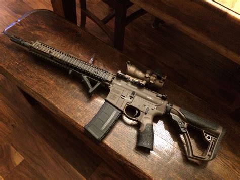 Daniel Defense M4A1. Patriot brown ACOG RMR | Guns | Pinterest | Daniel defense, Guns and Weapons