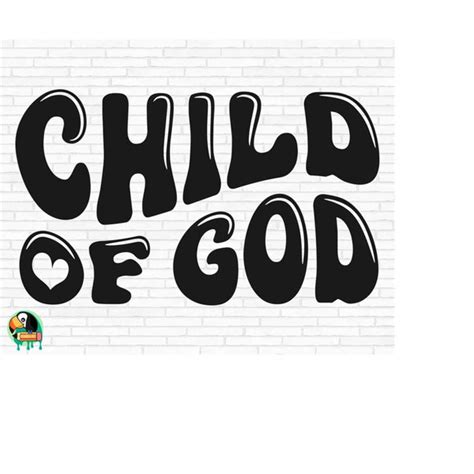 Child Of God SVG, Christian Svg, Religious Svg, Faith Svg, J - Inspire Uplift