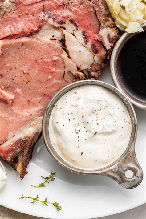 Creamy Horseradish Sauce for Prime Rib - 40 Aprons