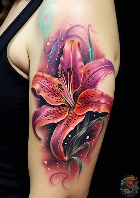 Stargazer Lily Tattoo: A Tattoo of Elegance and Sophistication – 42 ...