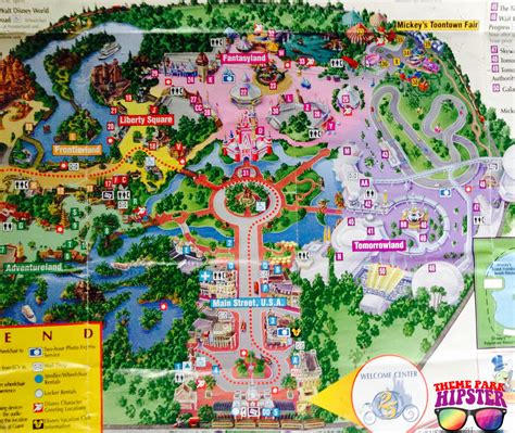 Disney Nostalgia: Why I Love Collecting Disney Maps - ThemeParkHipster