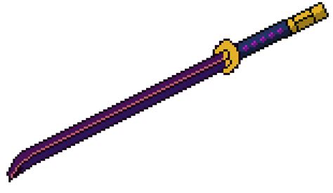 Sabre shisui zoro pixel art | Pixel Art Maker